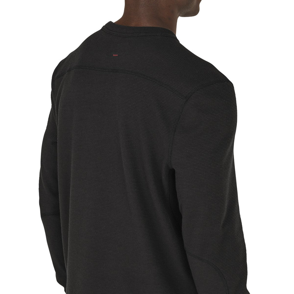 Santiam Waffle LS Tee Black / Danner