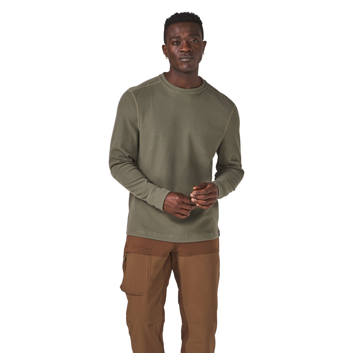 Santiam Waffle LS Tee Dusty Olive / Danner