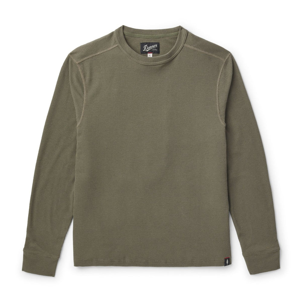 Santiam Waffle LS Tee Dusty Olive / Danner