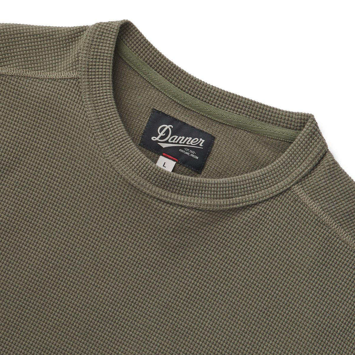 Santiam Waffle LS Tee Dusty Olive / Danner