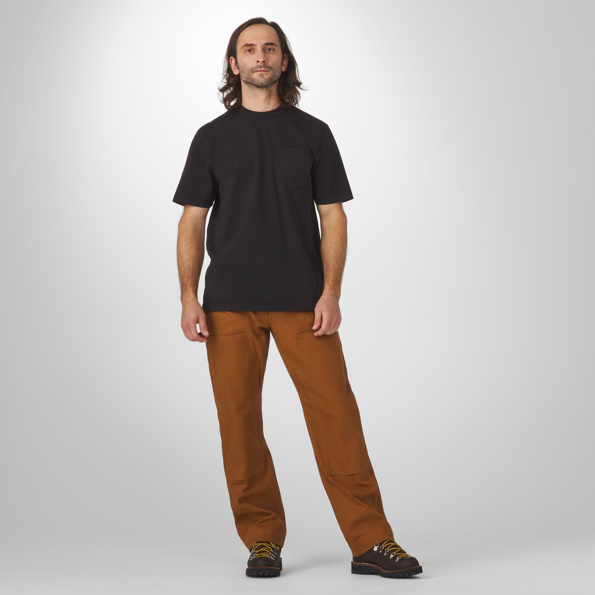 Heavyweight Pocket Tee Black / Danner