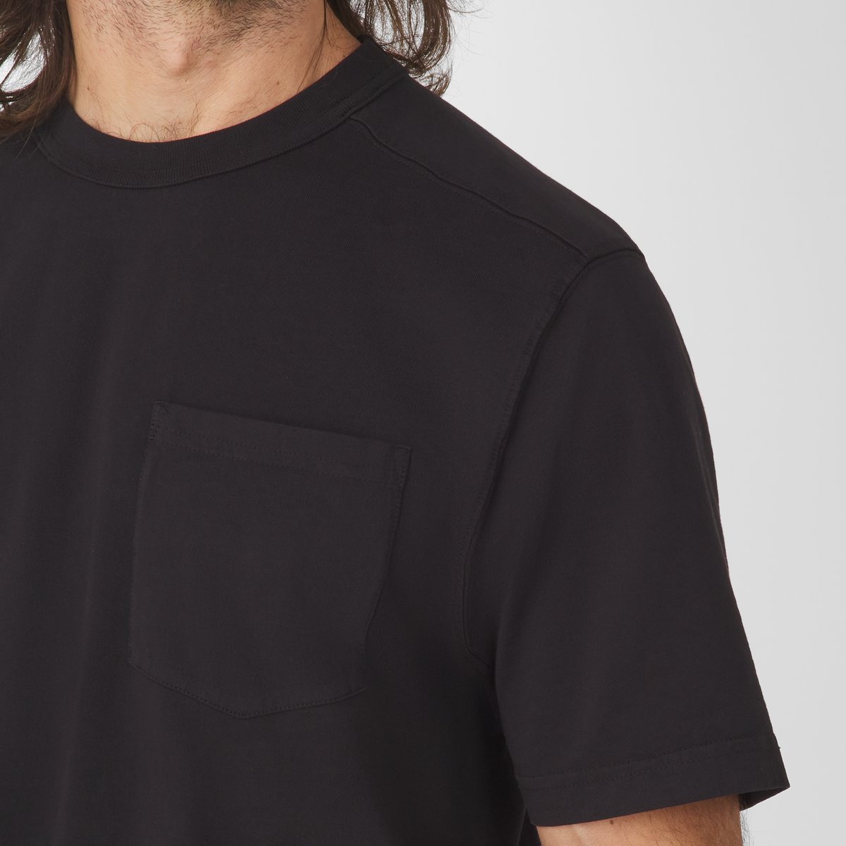 Heavyweight Pocket Tee Black / Danner