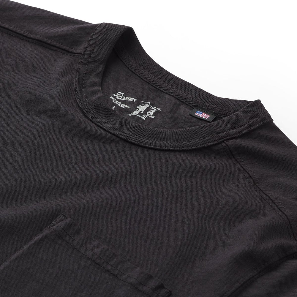 Heavyweight Pocket Tee Black / Danner