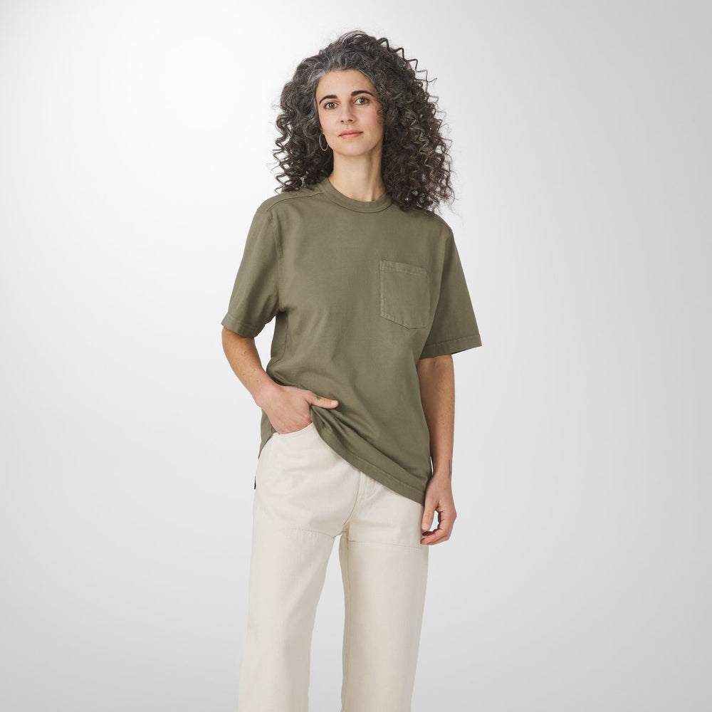 Heavyweight Pocket Tee Dusty Olive / Danner