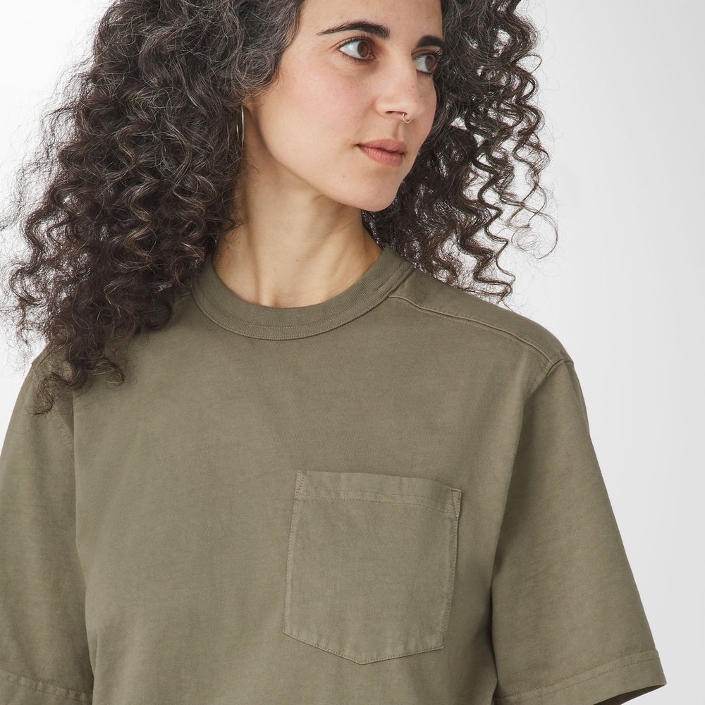 Heavyweight Pocket Tee Dusty Olive / Danner