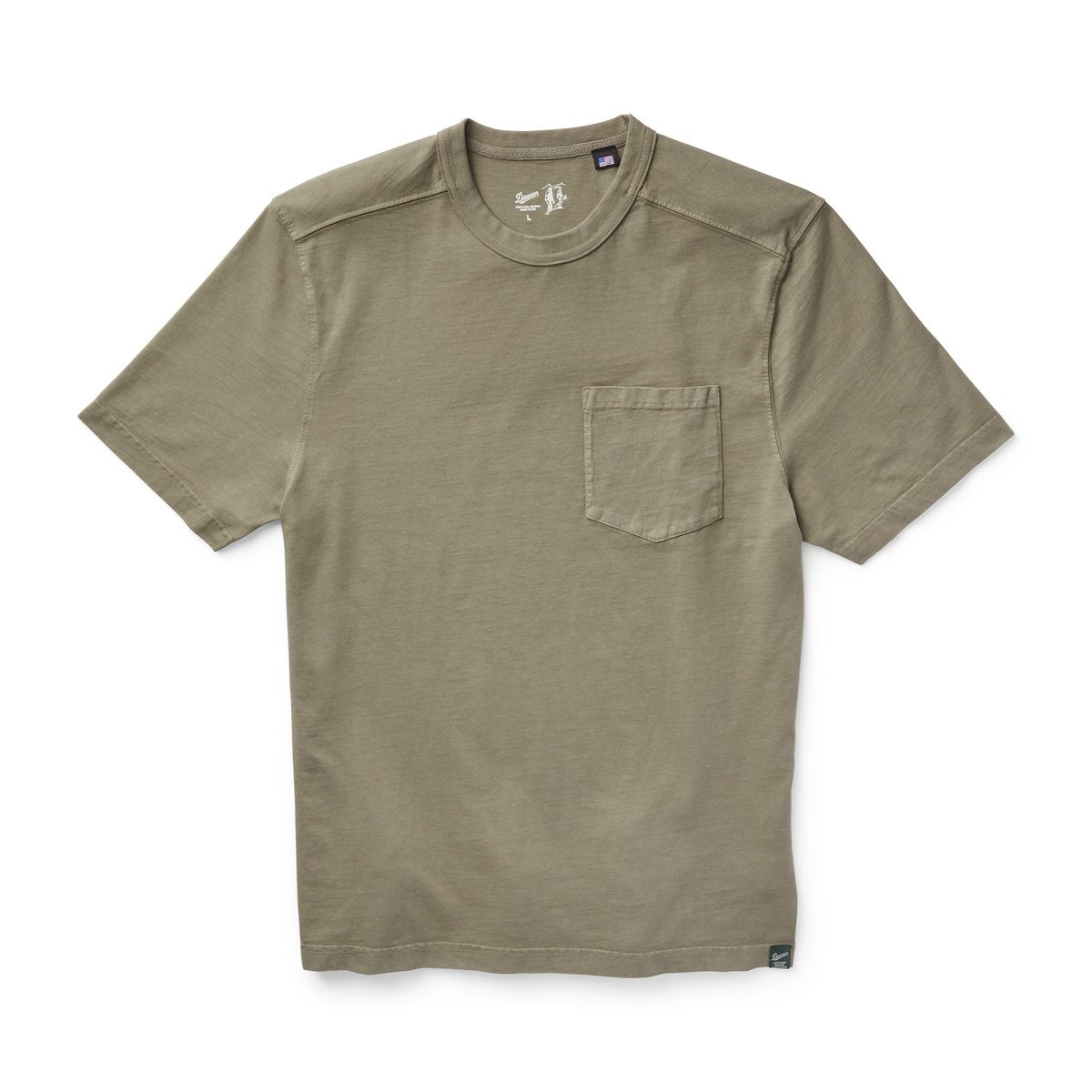 Heavyweight Pocket Tee Dusty Olive / Danner