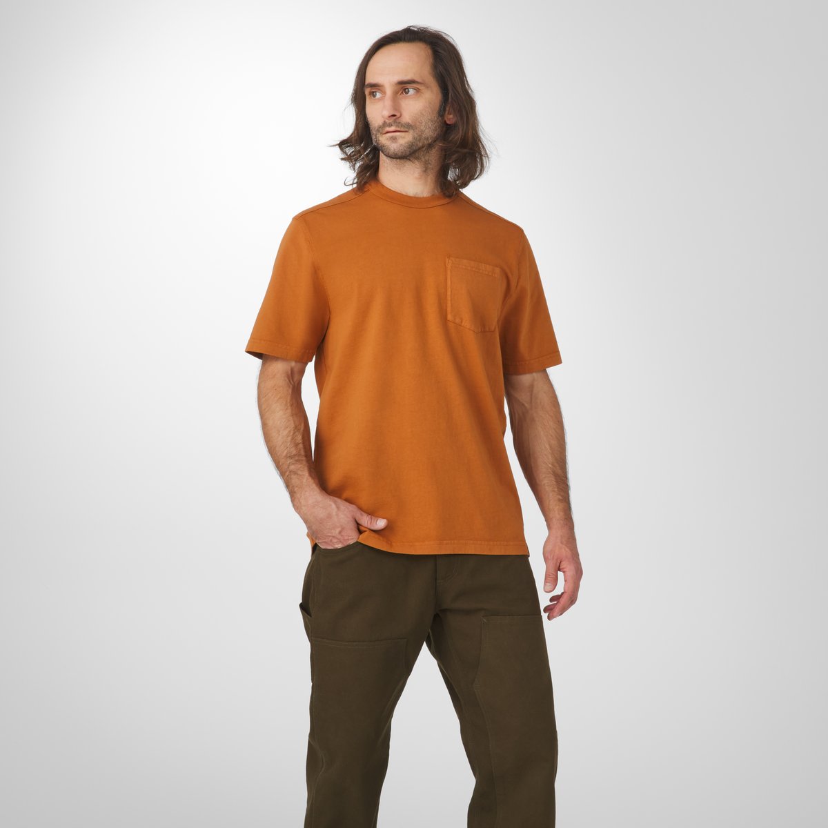 Heavyweight Pocket Tee Glazed Ginger / Danner