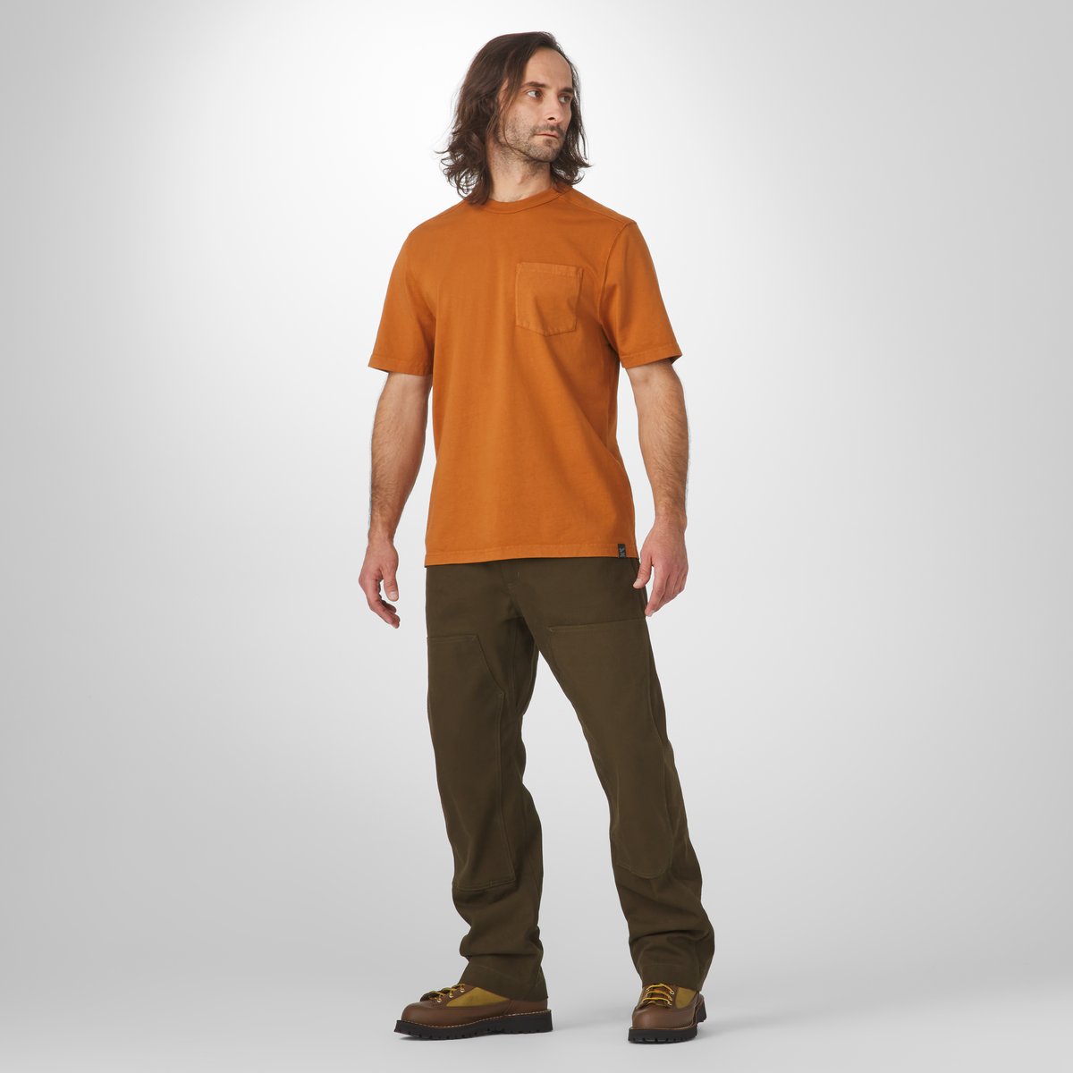 Heavyweight Pocket Tee Glazed Ginger / Danner