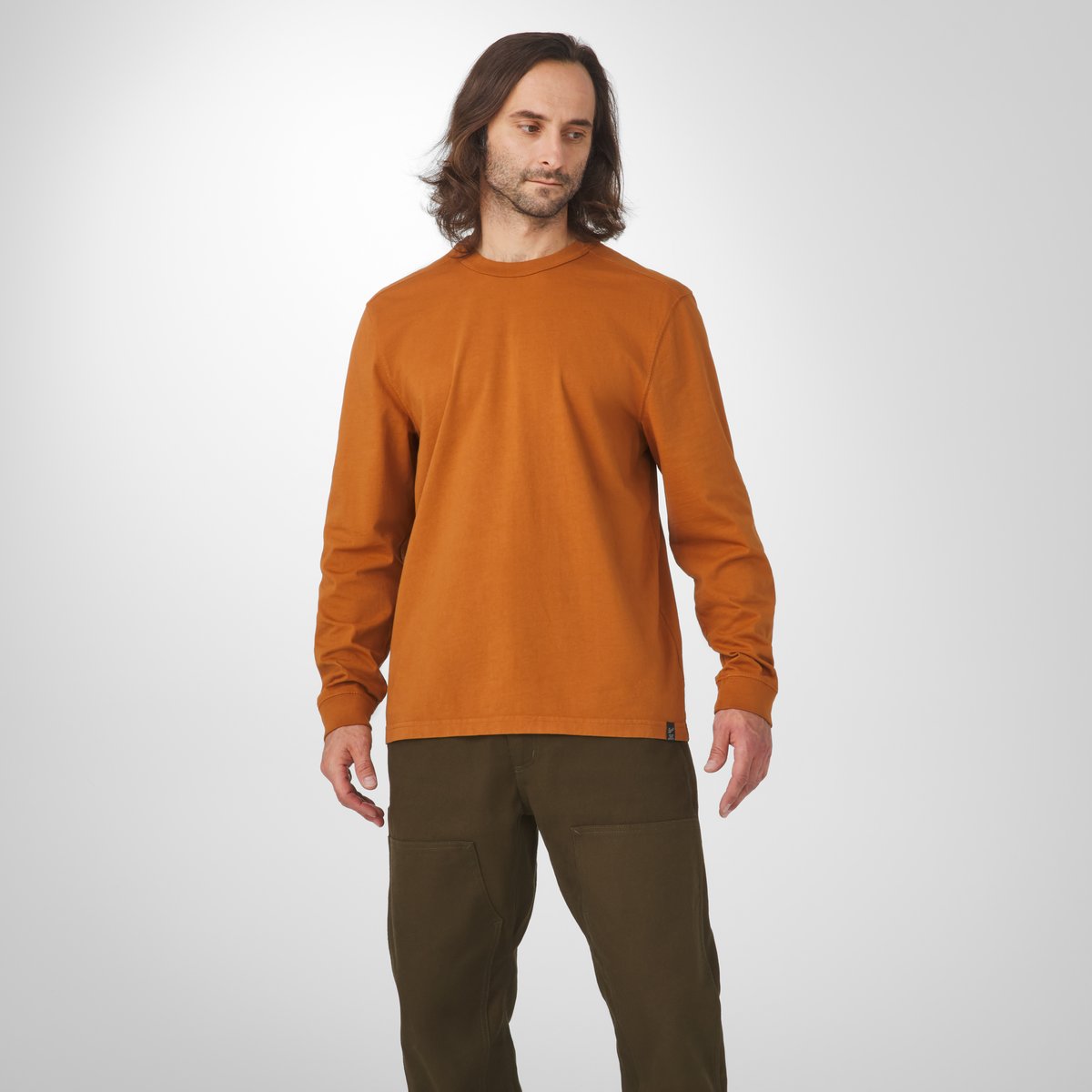 Heavyweight Long Sleeve Tee Glazed Ginger / Danner