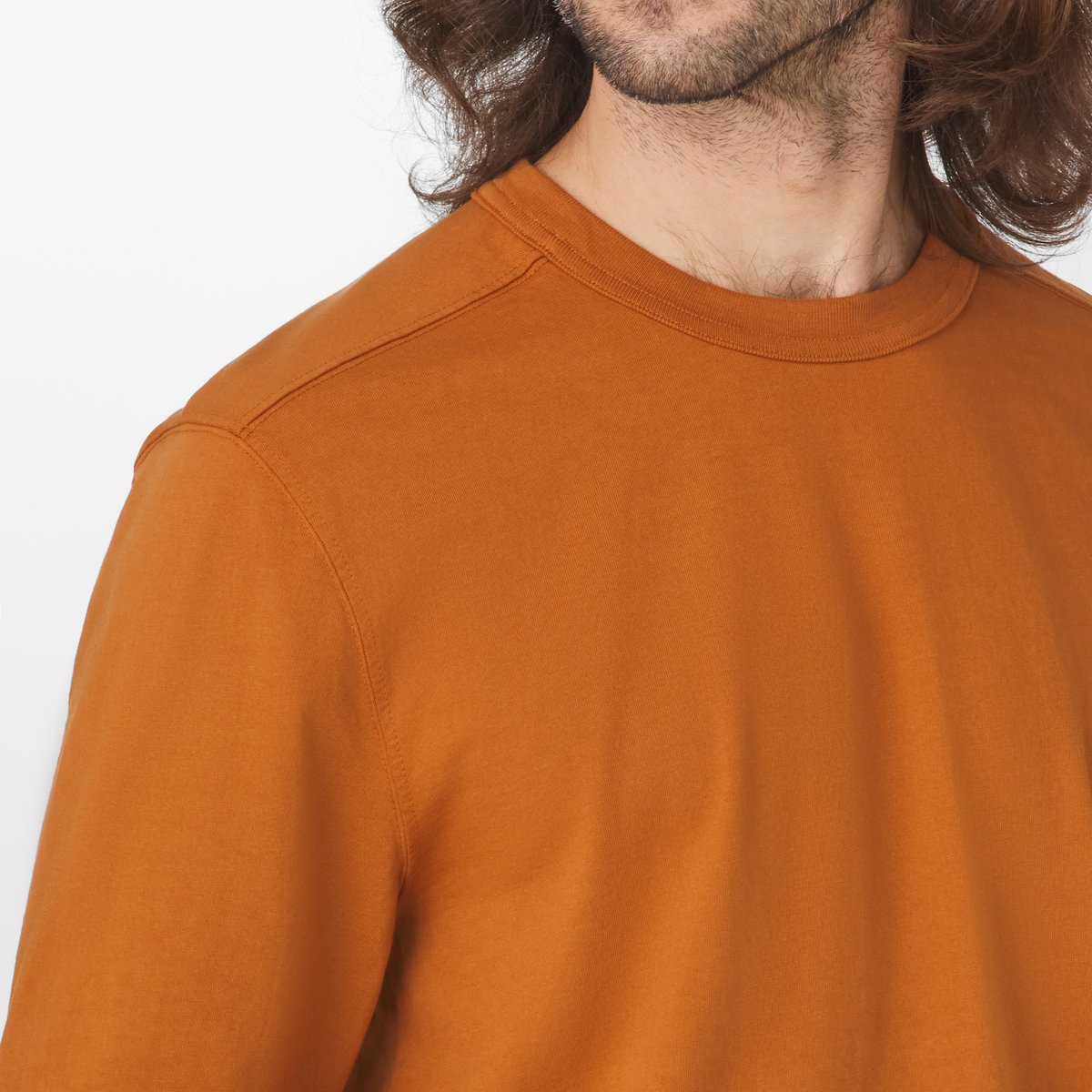 Heavyweight Long Sleeve Tee Glazed Ginger / Danner