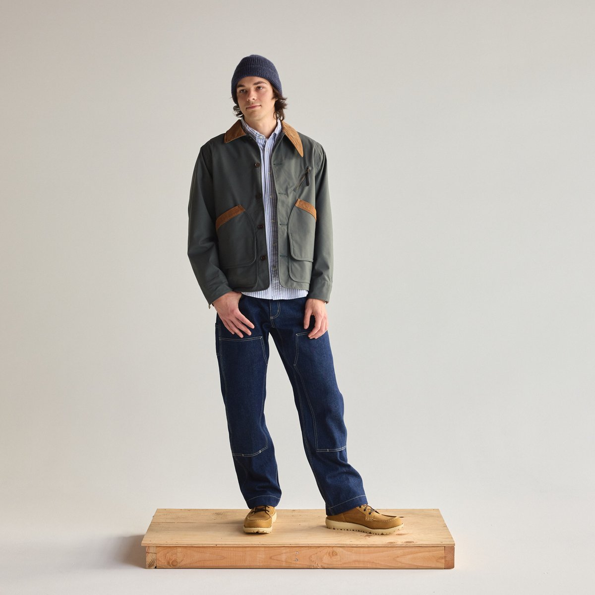 Kenton Double Knee Pants  Dark Wash Indigo / Danner