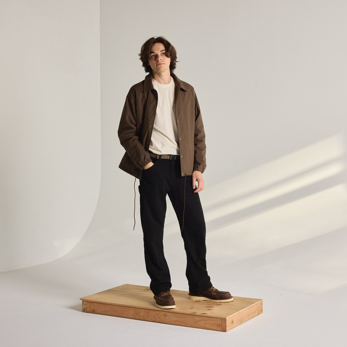 Kenton Double Knee Pants  Herringbone Black / Danner