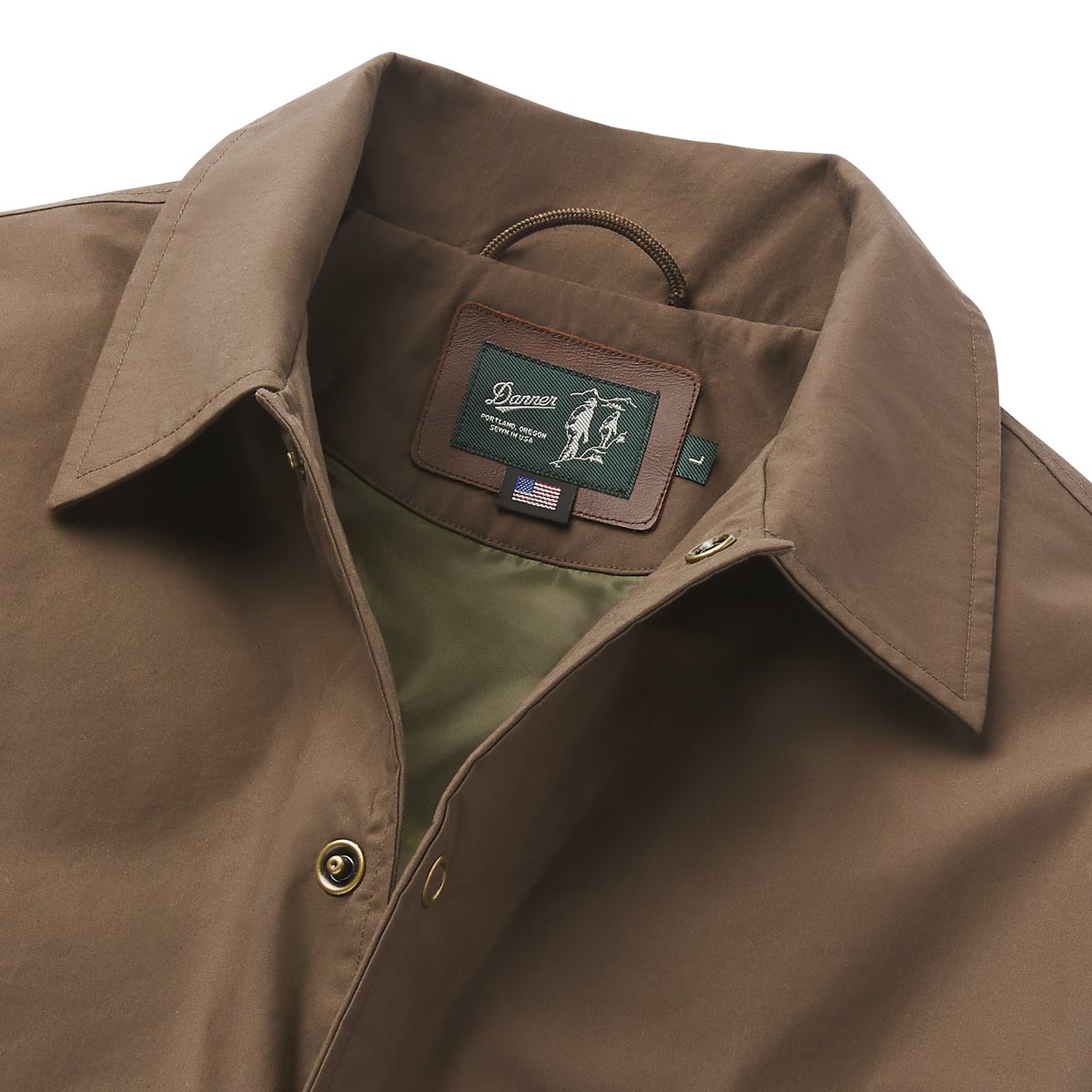 Waxed Primaloft® Coaches Jacket Brown / Danner