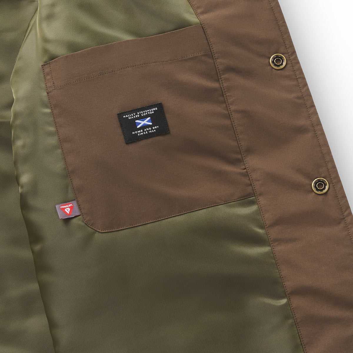 Waxed Primaloft® Coaches Jacket Brown / Danner