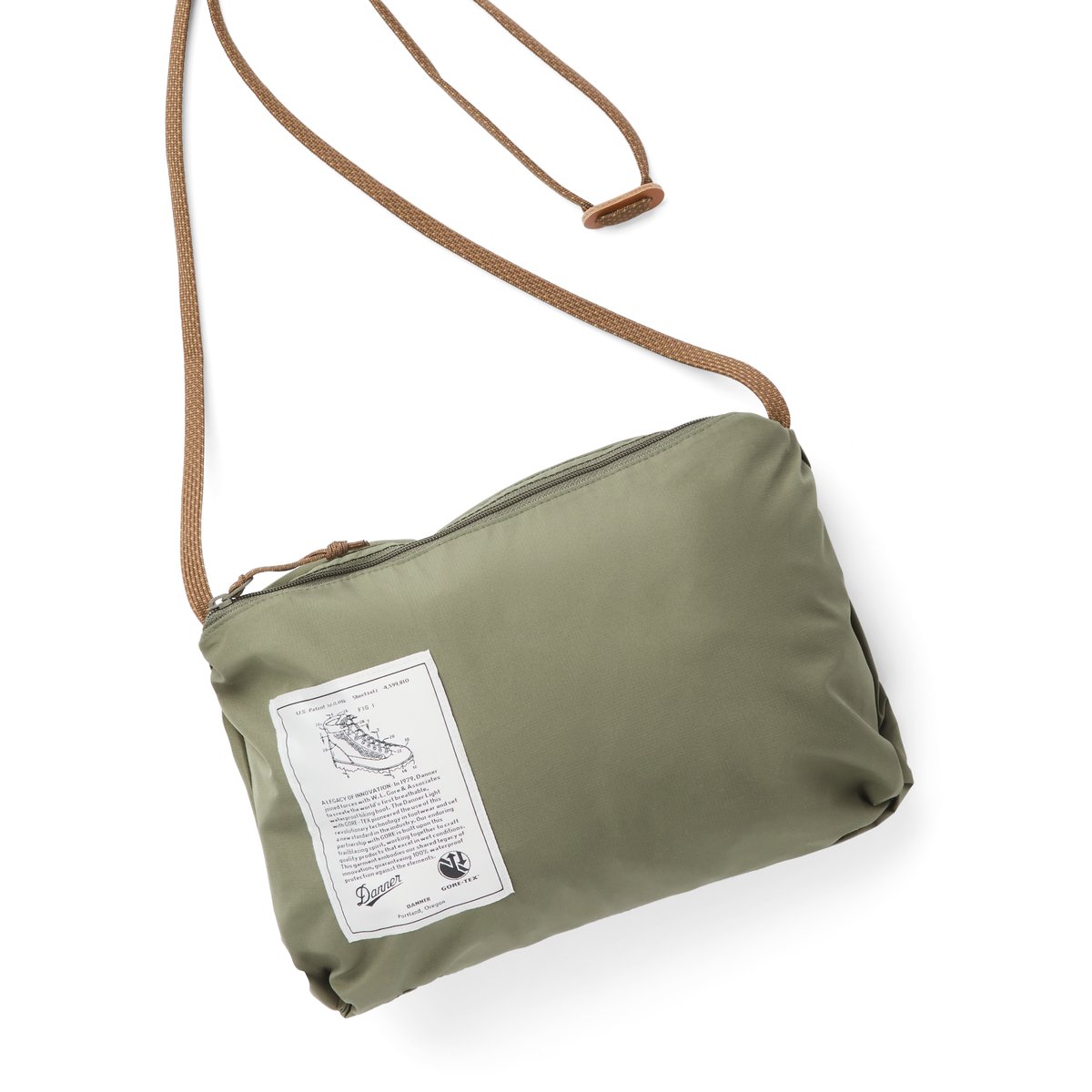 Cascade Crest Packable GTX Jacket Dusty Olive / Danner