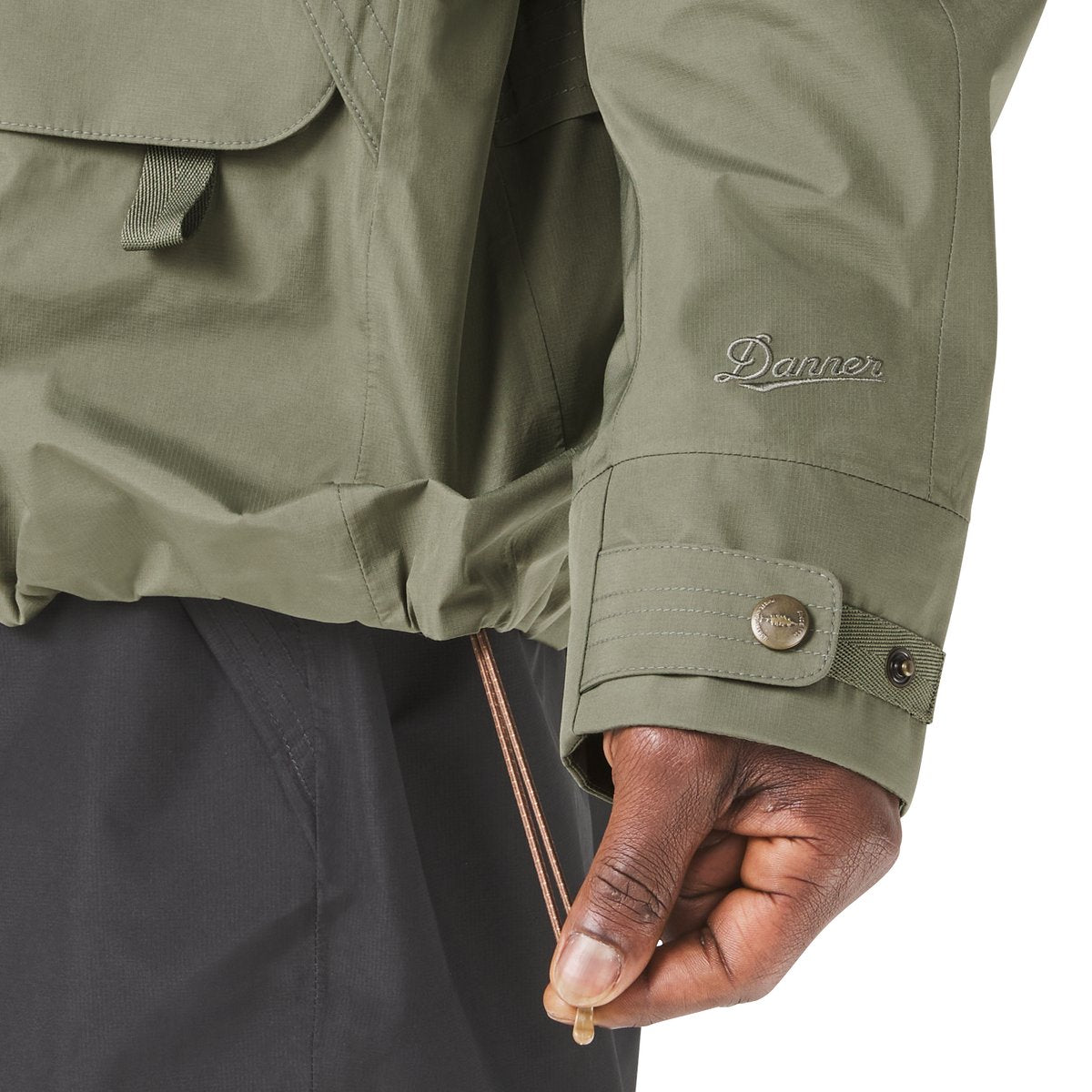 Cascade Crest Packable GTX Jacket Dusty Olive / Danner