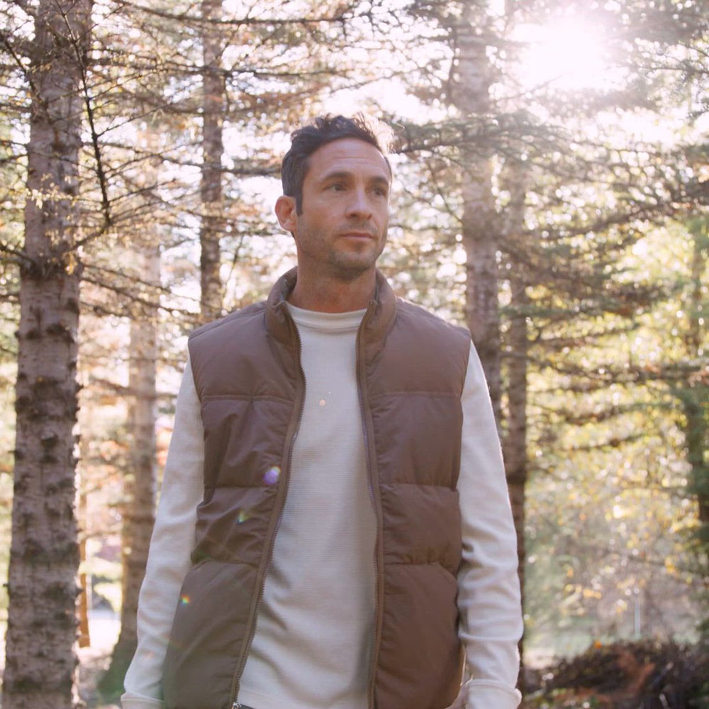 Zigzag Down Vest Dusty Olive / Danner