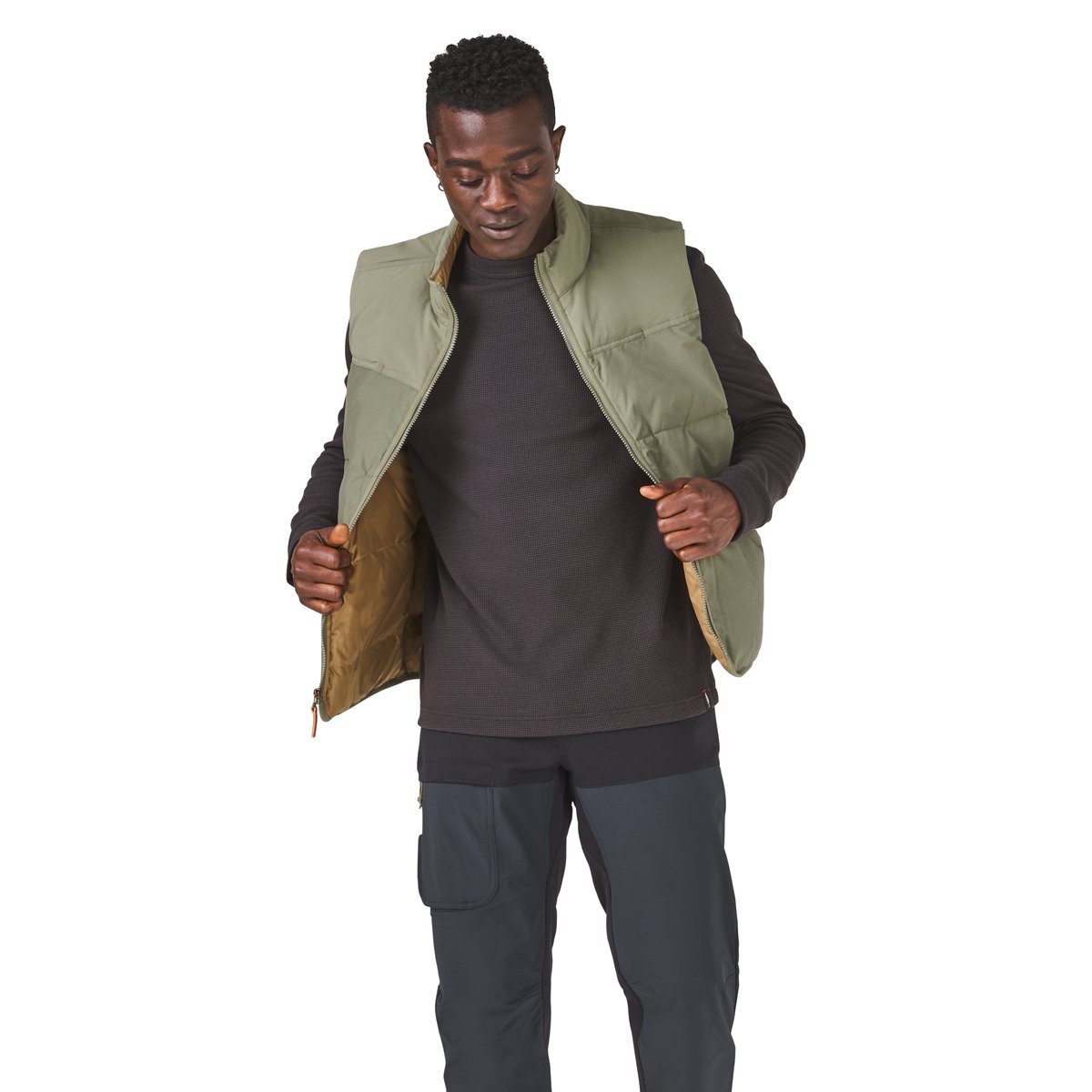 Zigzag Down Vest Dusty Olive / Danner