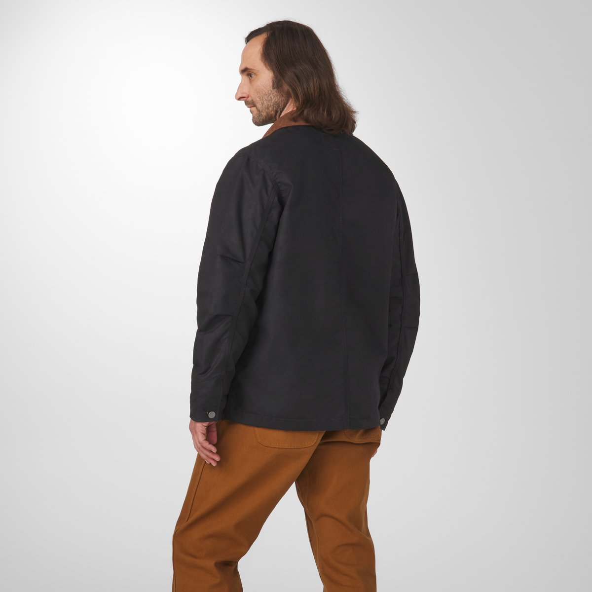 Shipyard Waxed Canvas Jacket  Black/Bison / Danner