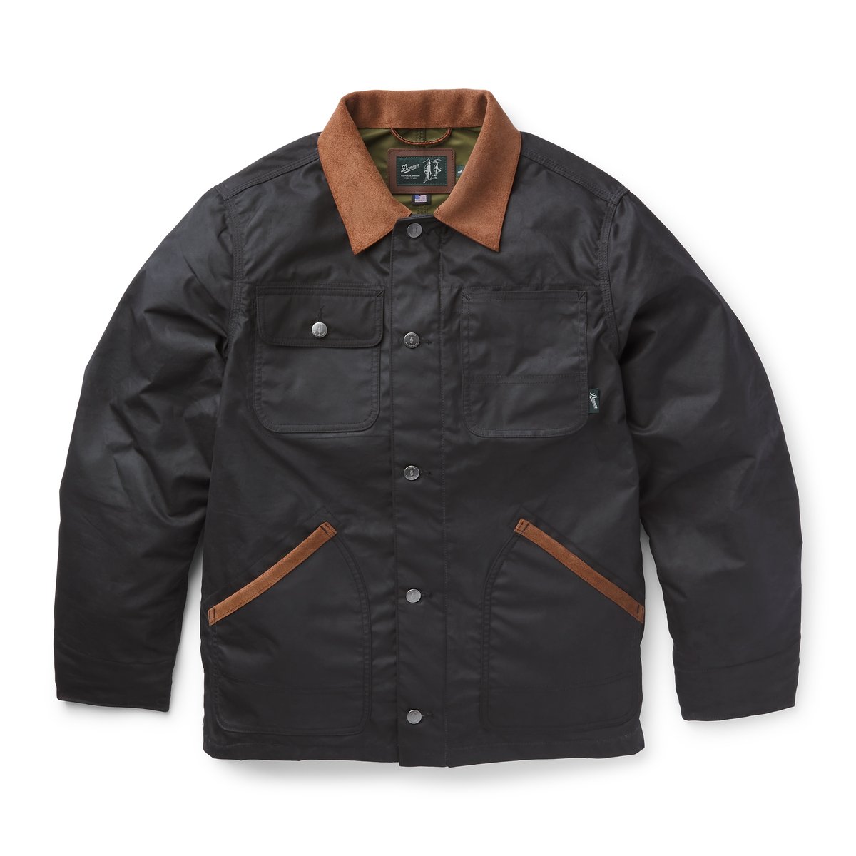 Shipyard Waxed Canvas Jacket  Black/Bison / Danner