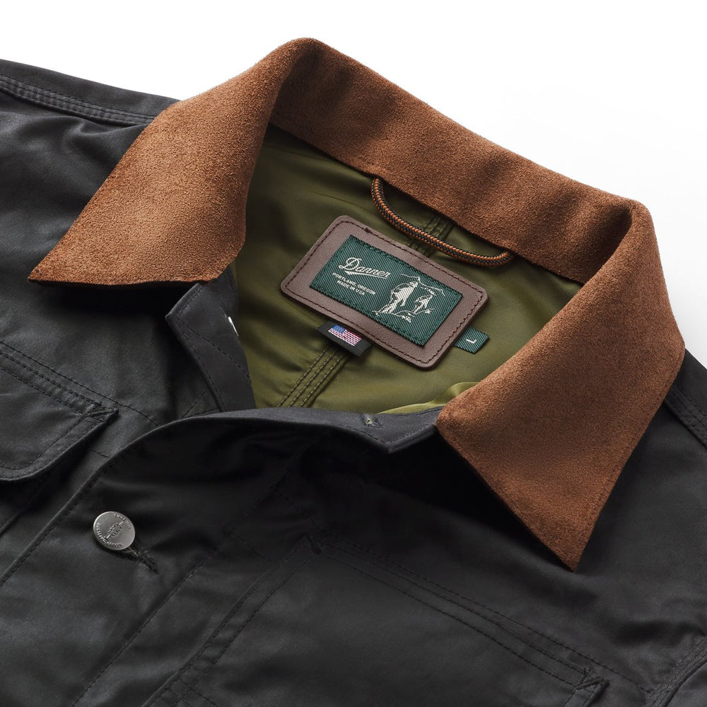 Shipyard Waxed Canvas Jacket  Black/Bison / Danner