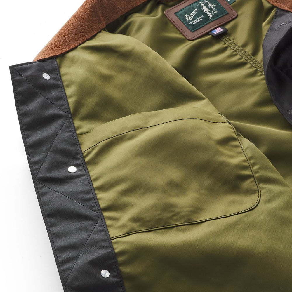 Shipyard Waxed Canvas Jacket  Black/Bison / Danner