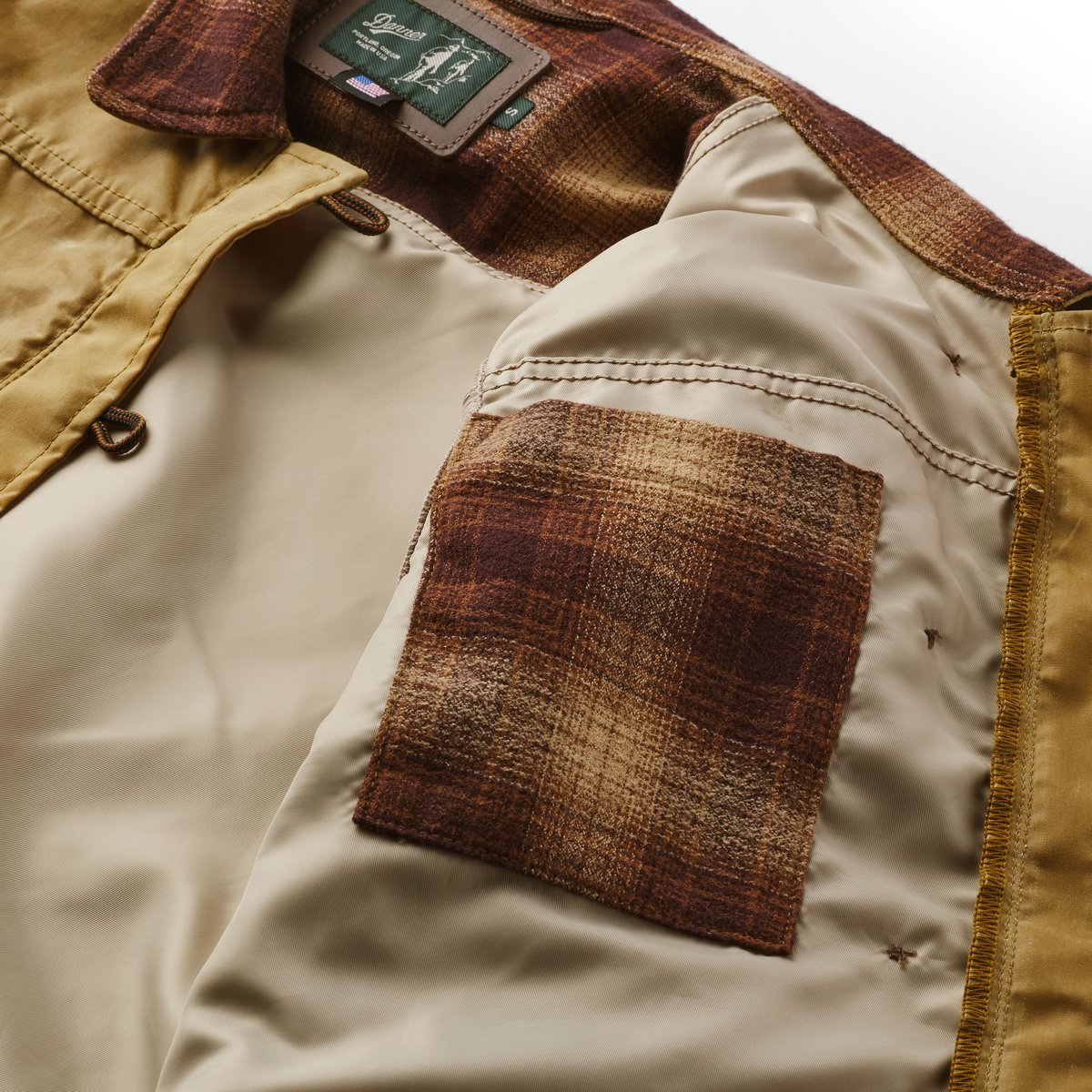 Maywood Waxed Canvas Jacket  Tan/Espresso / Danner