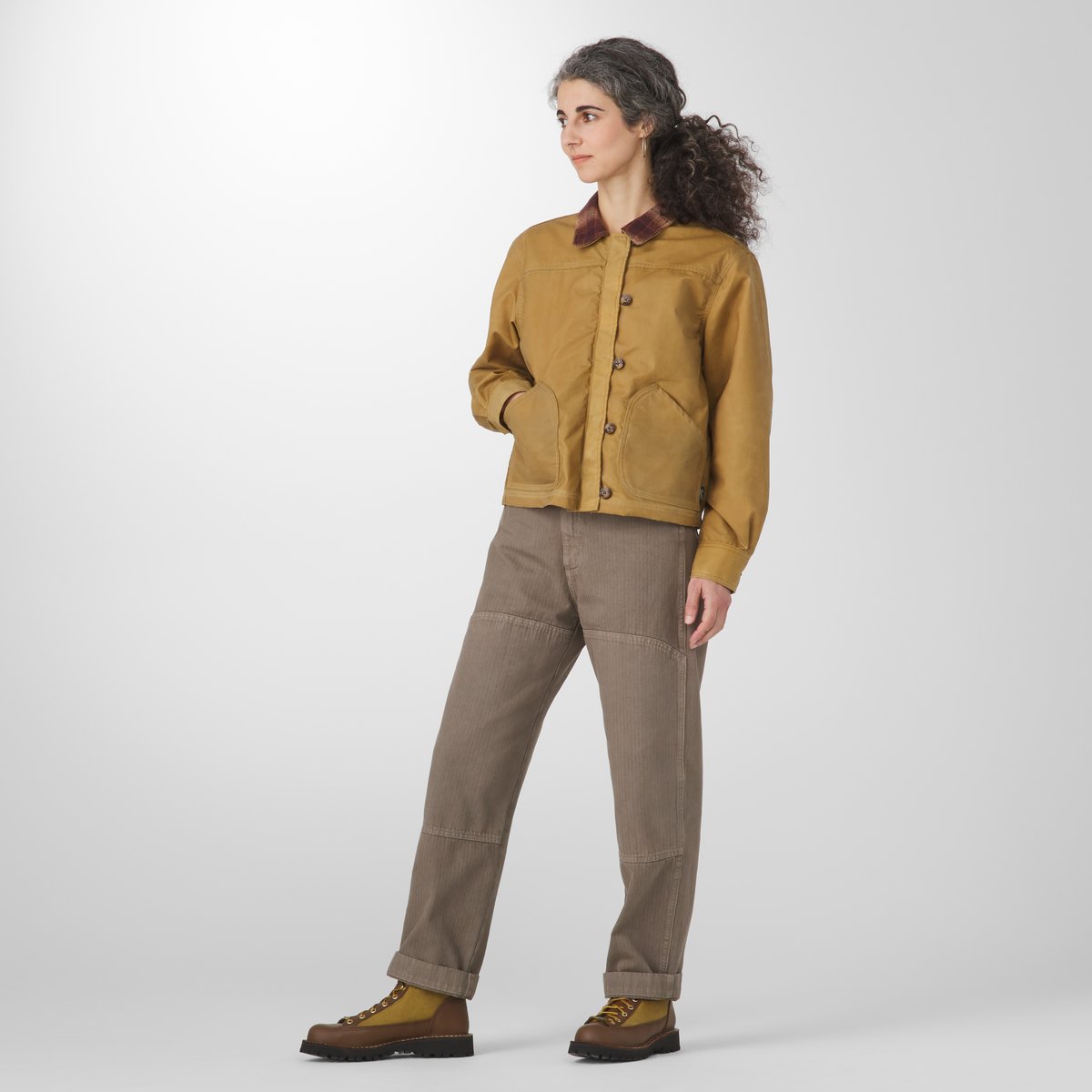 Maywood Waxed Canvas Jacket  Tan/Espresso / Danner