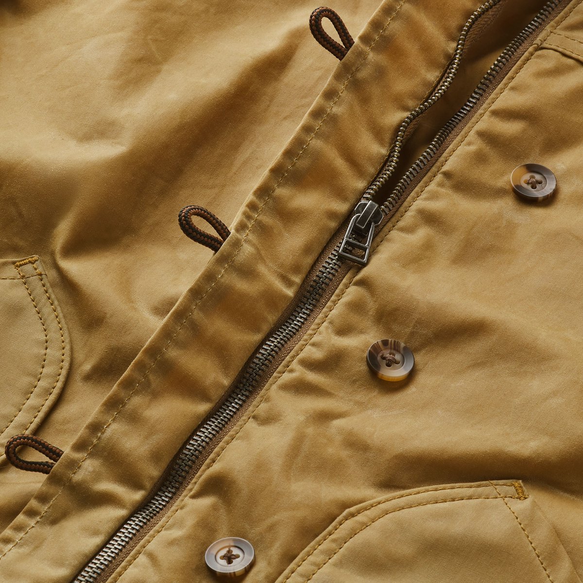 Maywood Waxed Canvas Jacket  Tan/Espresso / Danner