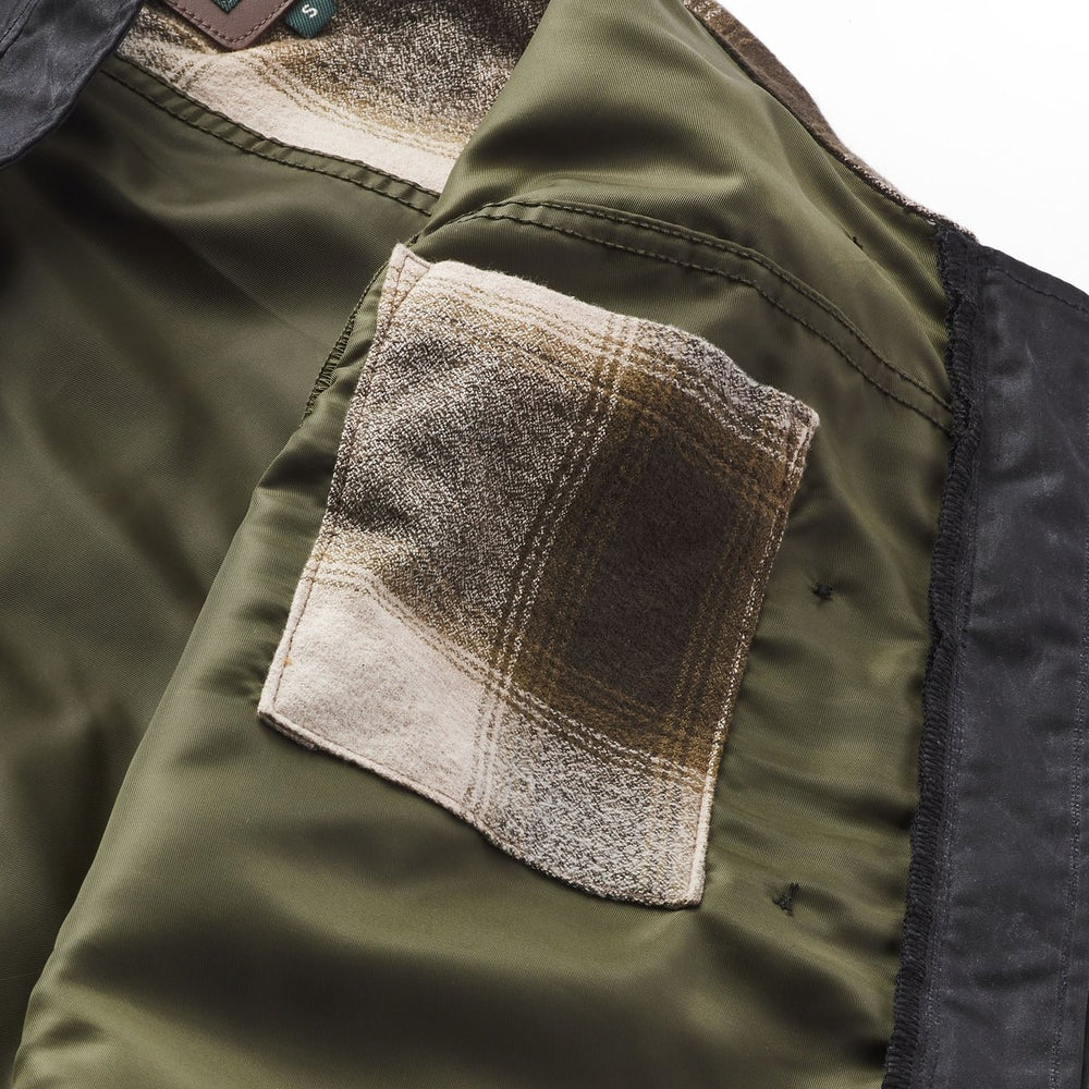 Maywood Waxed Canvas Jacket  Black/Earth / Danner