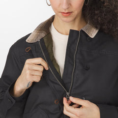 Maywood Waxed Canvas Jacket  Black/Earth / Danner