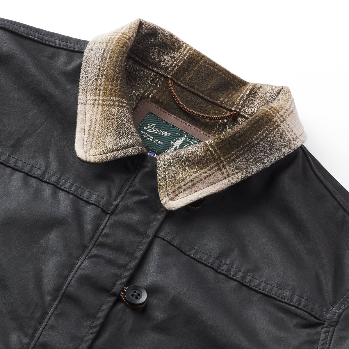 Maywood Waxed Canvas Jacket  Black/Earth / Danner
