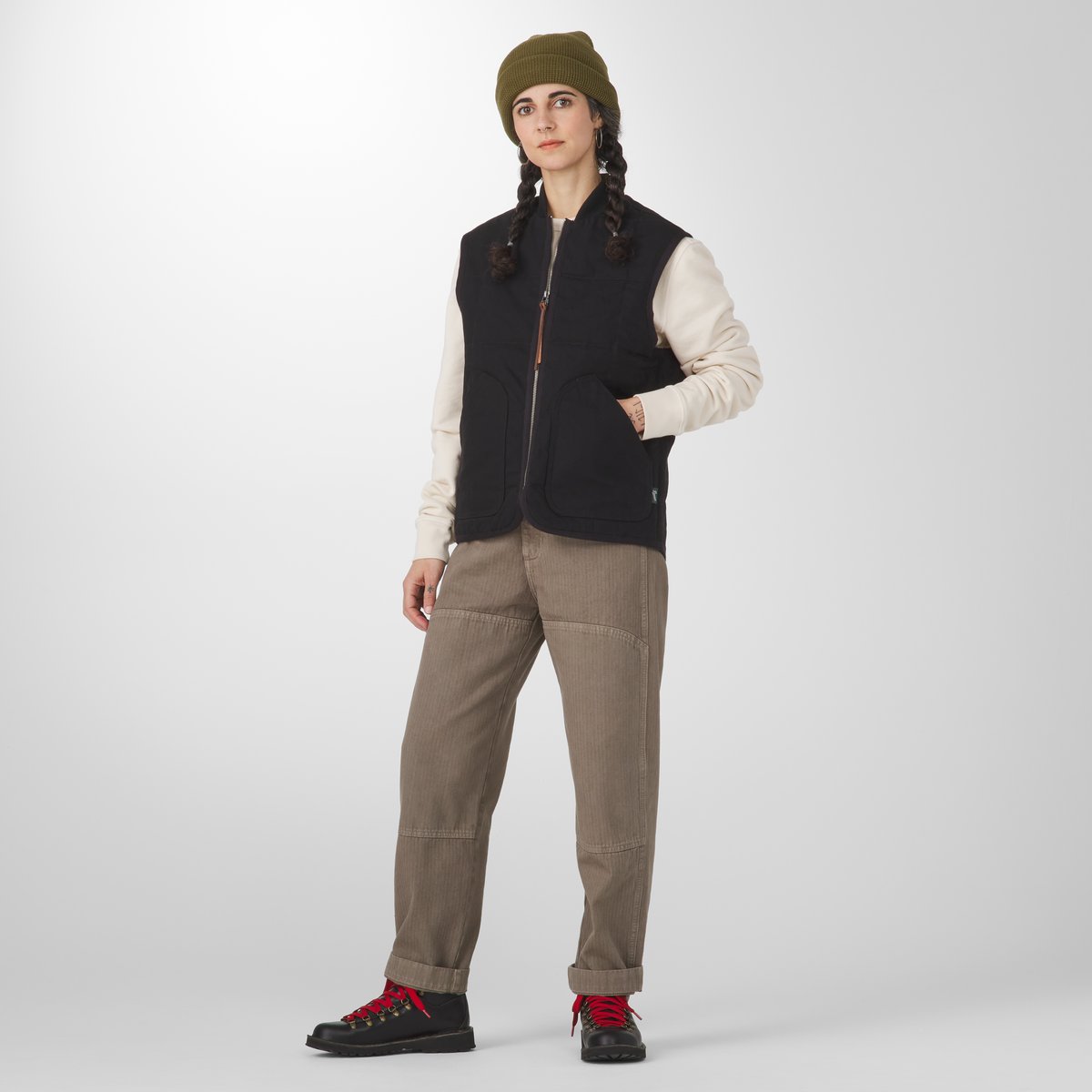 Oxbow Primaloft Vest  Black/Olive / Danner