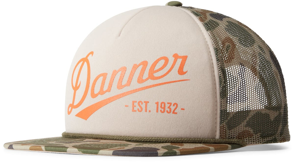 Foamie Trucker Hat Stone/Camo / Danner