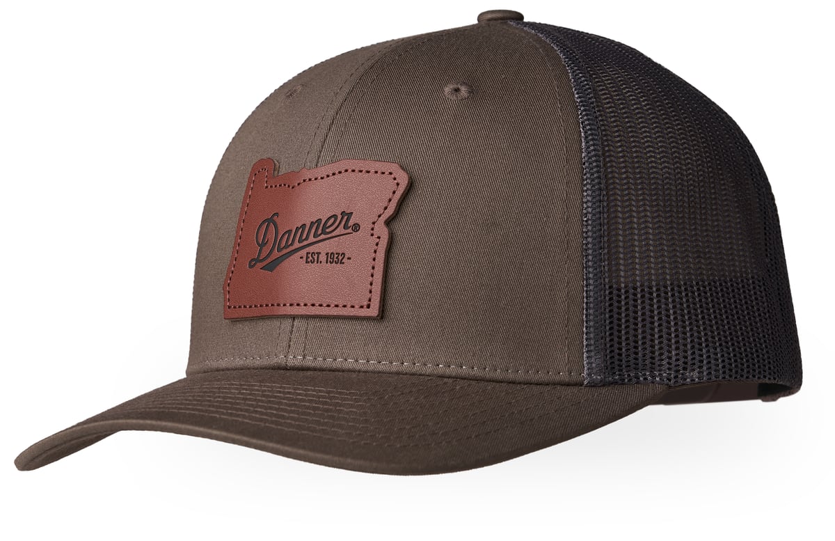 Oregon Patch Trucker Cap Green/Brown / Danner
