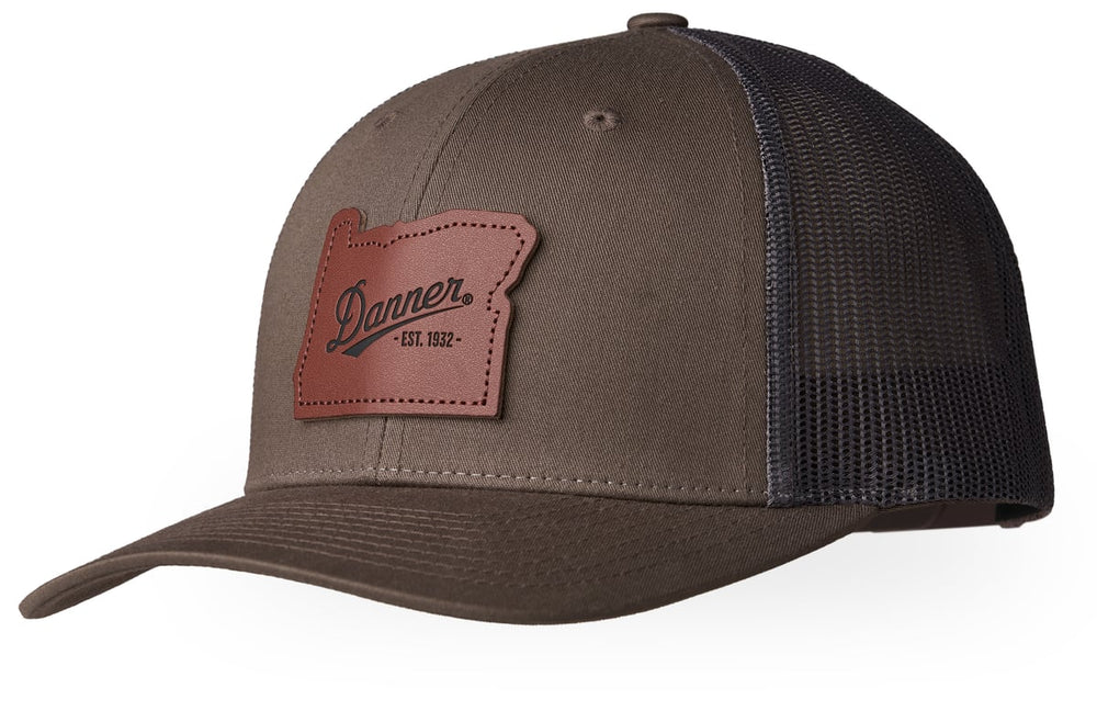 Oregon Patch Trucker Cap Green/Brown / Danner