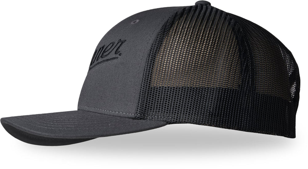 Embroidered Trucker Hat Charcoal/Black / Danner
