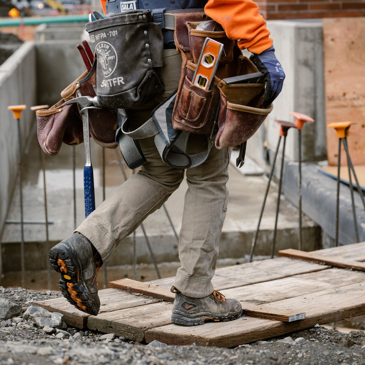 Vicious 4" Brown/Orange Composite Toe (NMT) / Danner