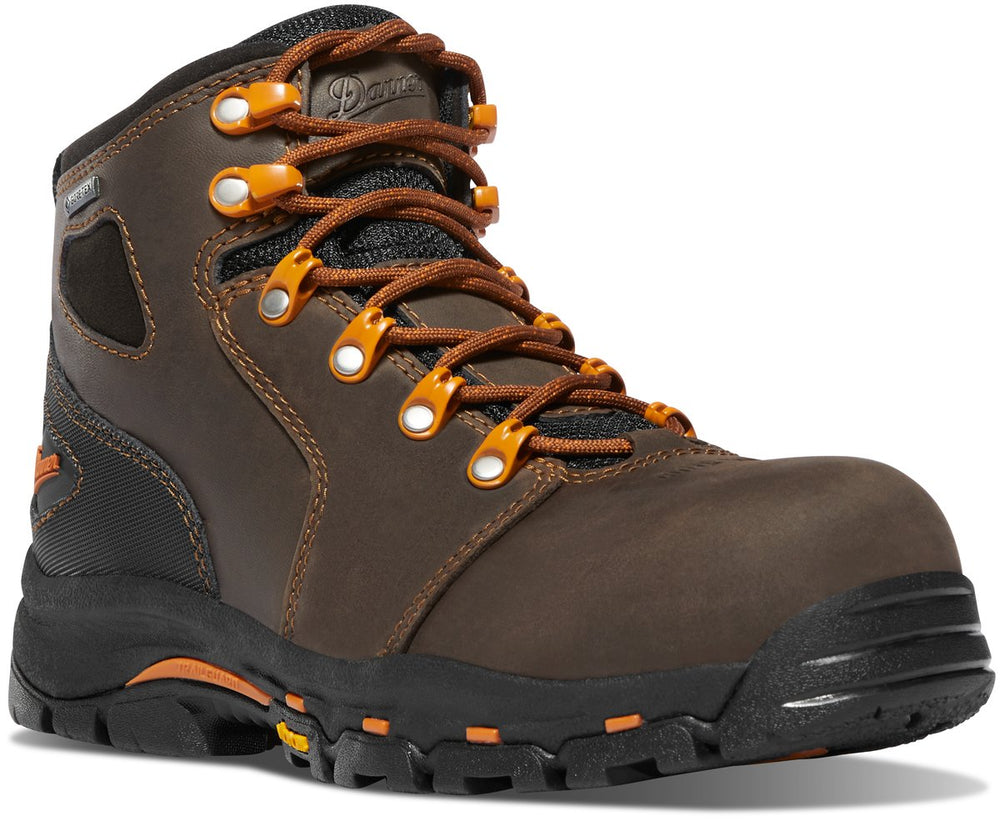 Vicious 4" Brown/Orange Composite Toe (NMT) / Danner