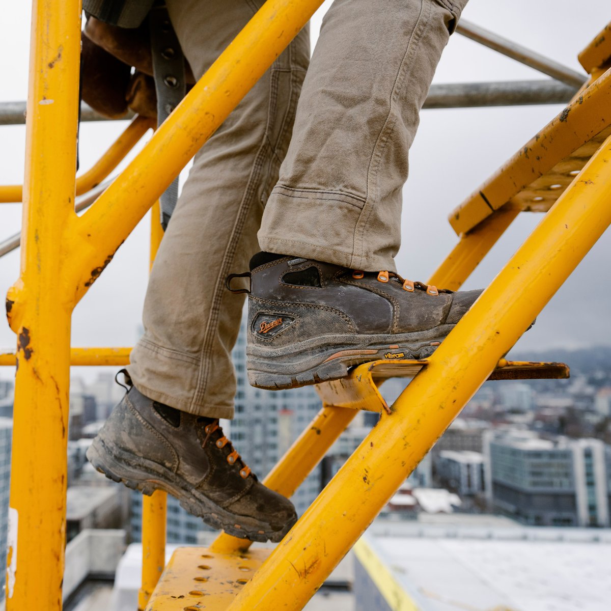 Vicious 4" Brown/Orange Composite Toe (NMT) / Danner