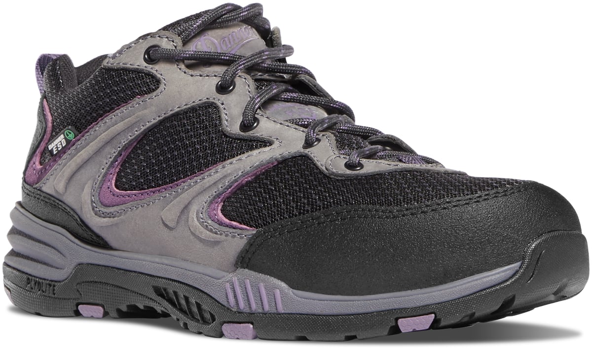 Women's Springfield Low 3" Gray/Purple ESD Composite Toe (NMT) / Danner