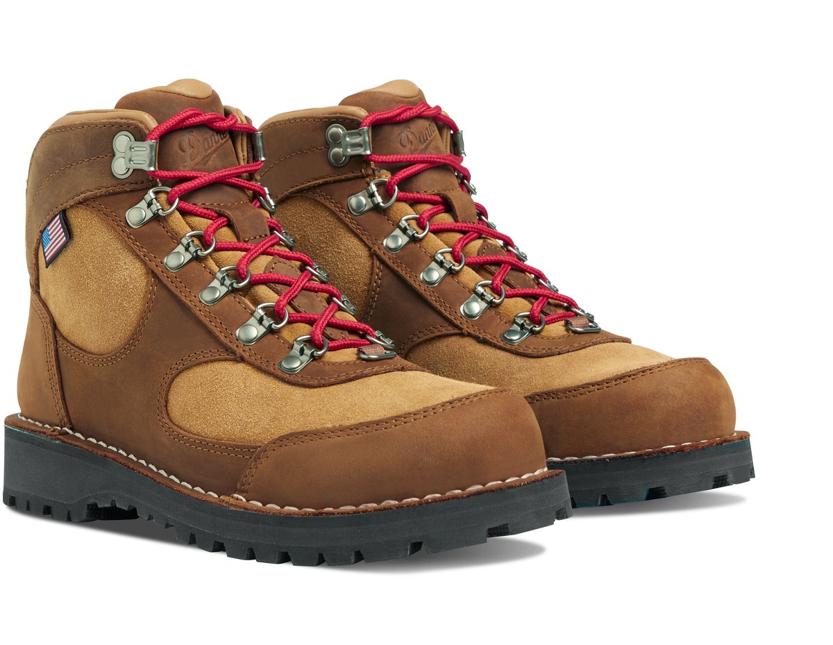 Cascade Crest Grizzly Brown/Rhodo Red / Danner