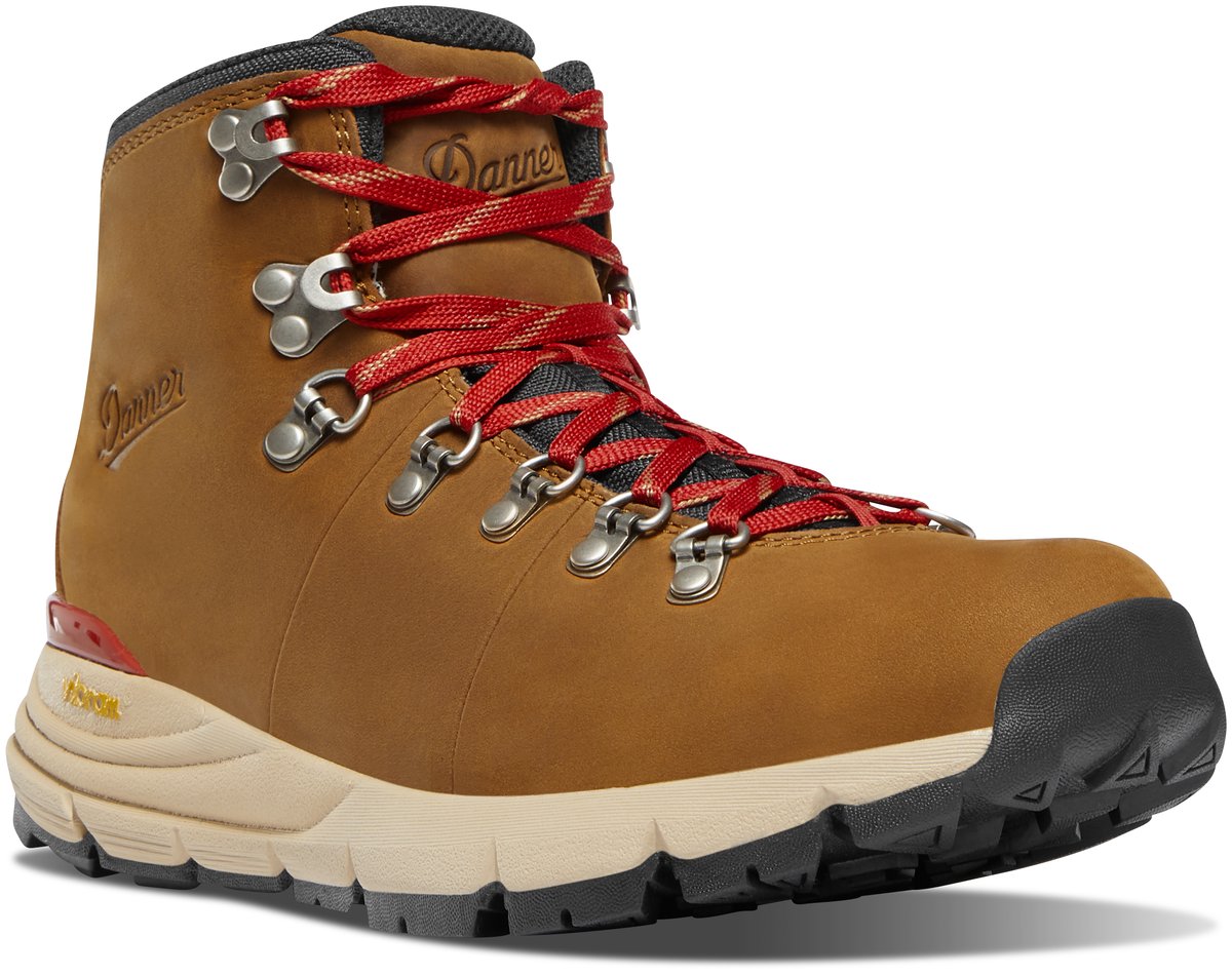 Mountain 600 Leaf GTX Grizzly Brown/Rhodo Red / Danner