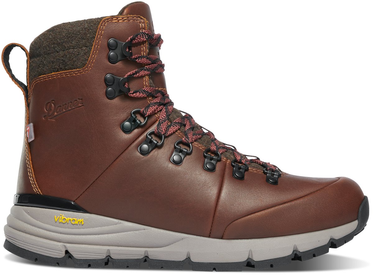 Arctic 600 Side-Zip Roasted Pecan/Fired Brick Insulated 200G / Danner