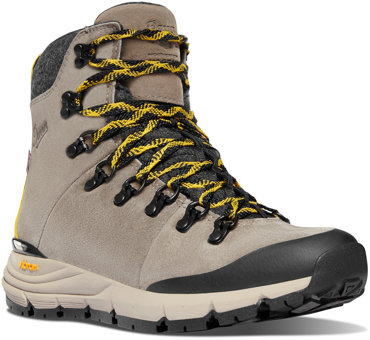 Arctic 600 Side-Zip Driftwood/Yellow Insulated 200G / Danner