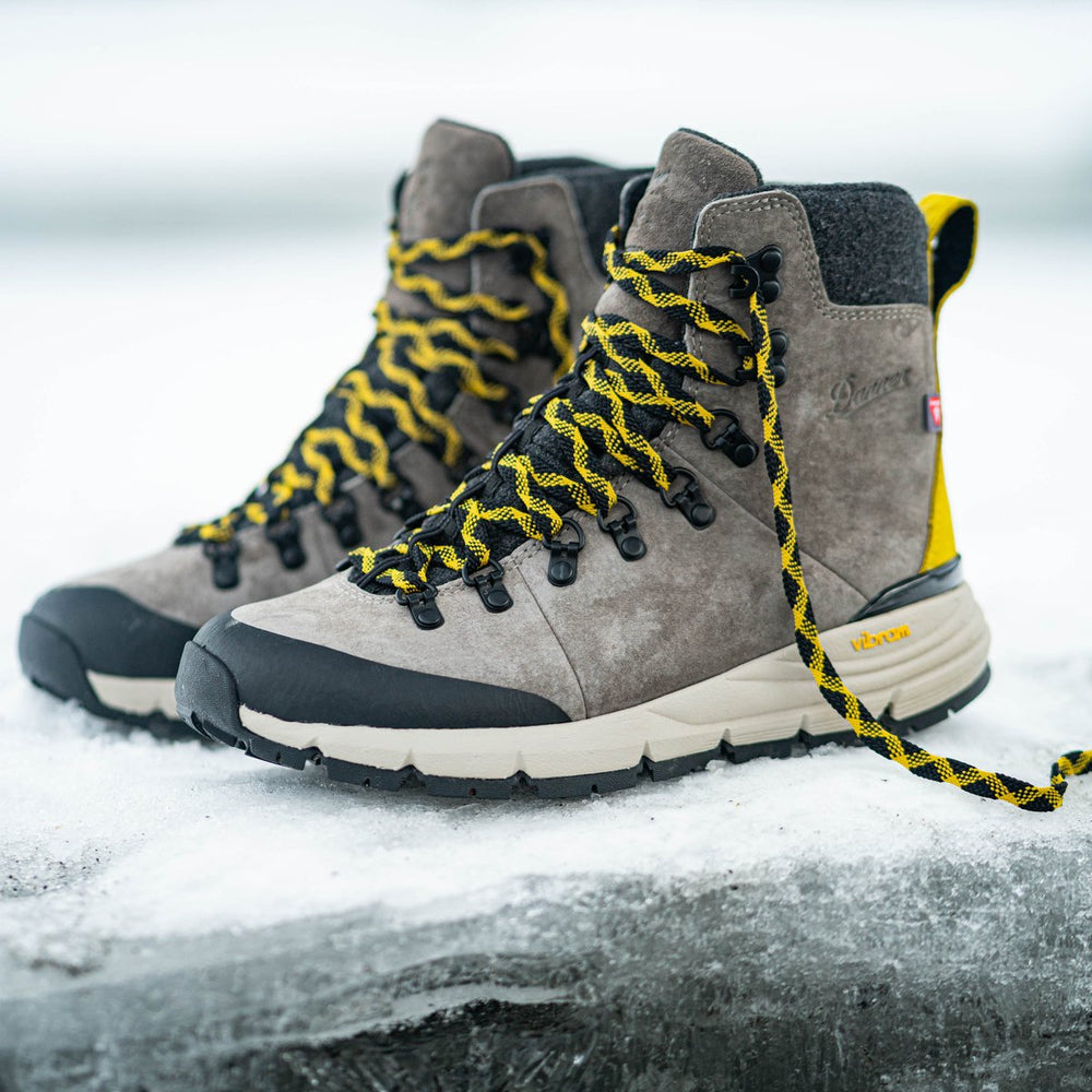 Arctic 600 Side-Zip Driftwood/Yellow Insulated 200G / Danner