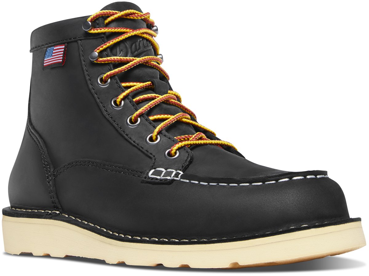 Bull Run Moc Toe 6" Black / Danner