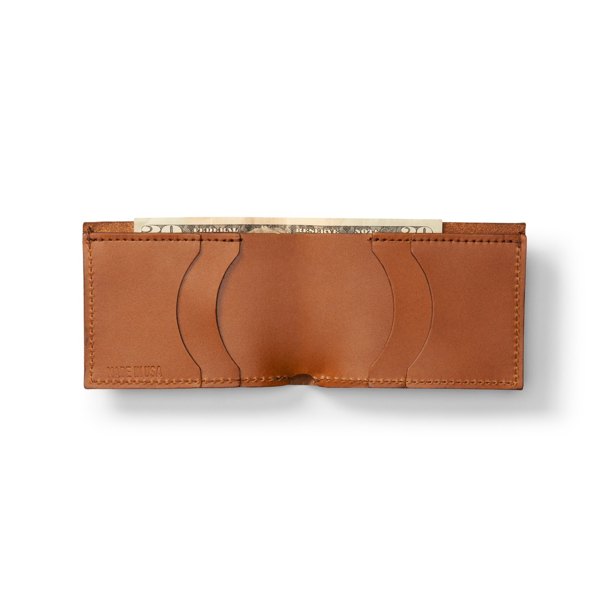 Bi-Fold Wallet 4.5" x 3.5" - Leather Latigo / Danner
