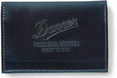 Leather Wallet 4.5" x 3.5" Navy / Danner