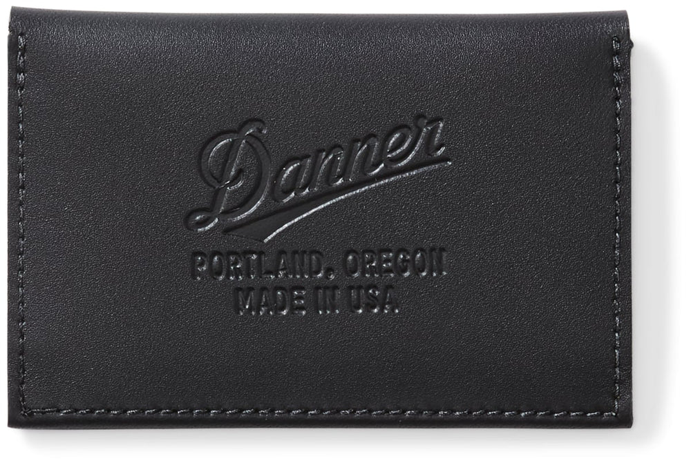 Leather Wallet 4.5" x 3.5" Black / Danner